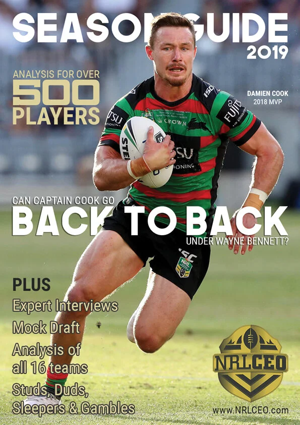 2019 NRLCEO Season Guide cover