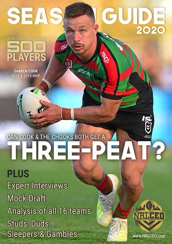 2020 NRLCEO Season Guide cover