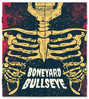 Boneyard Bullseye dartboard cabinet