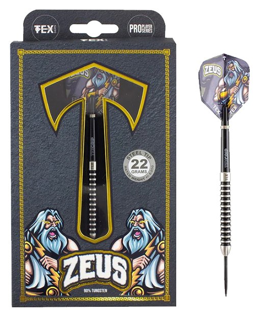 Zeus darts packaging
