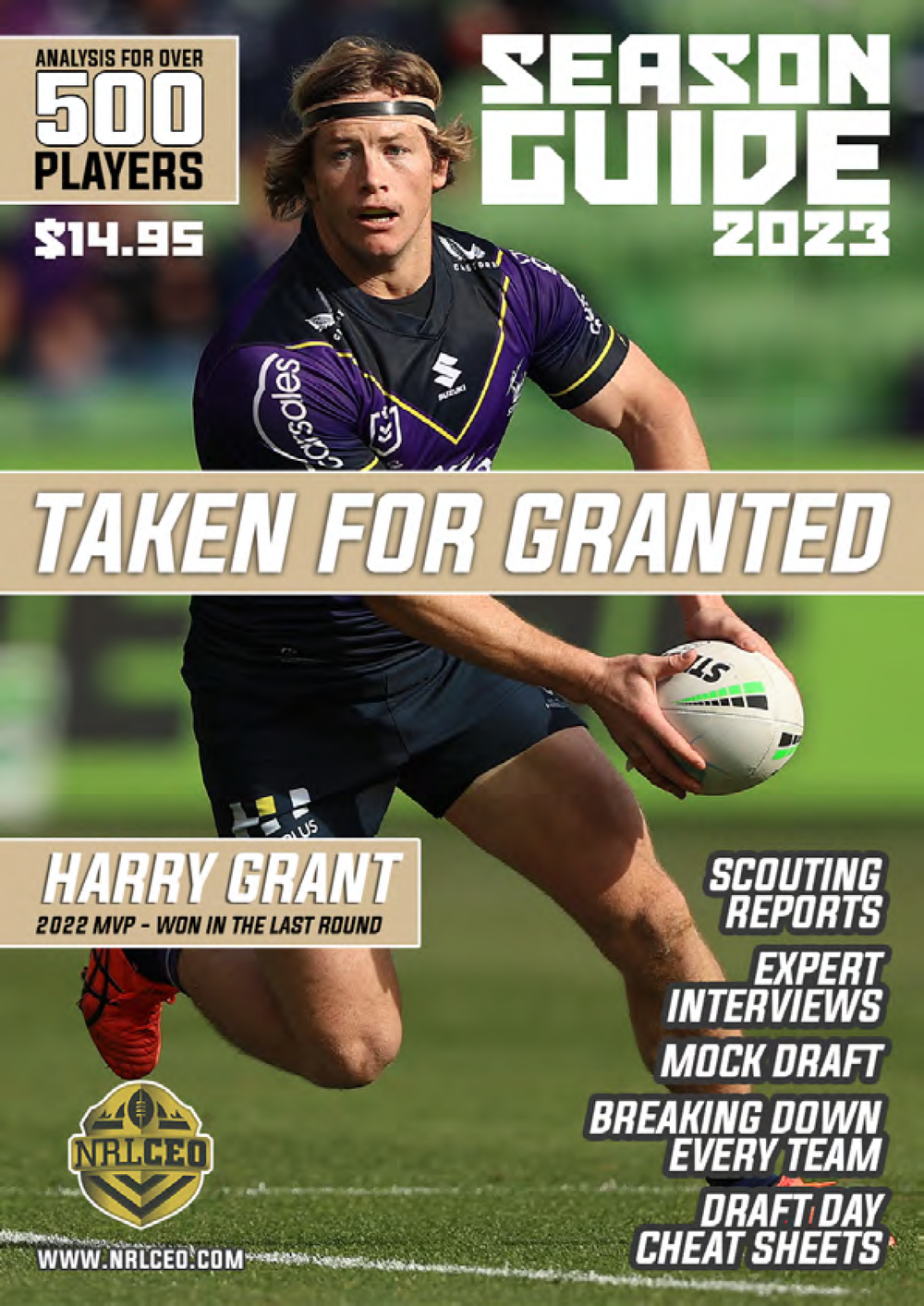 2023 NRLCEO Season Guide cover