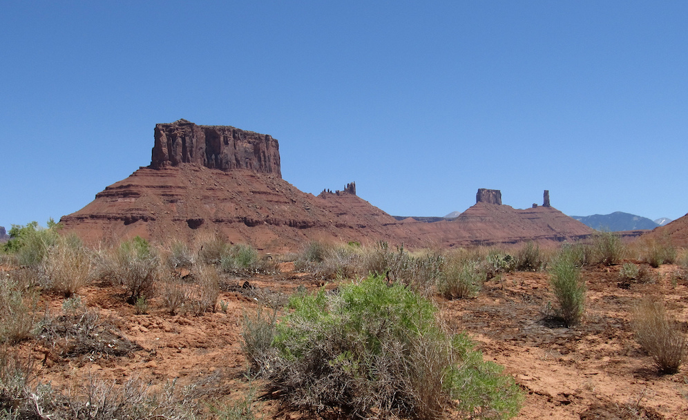 Castle Valley, as seen from the Rocky Rapid Recreation Area. Image: Ken Lund