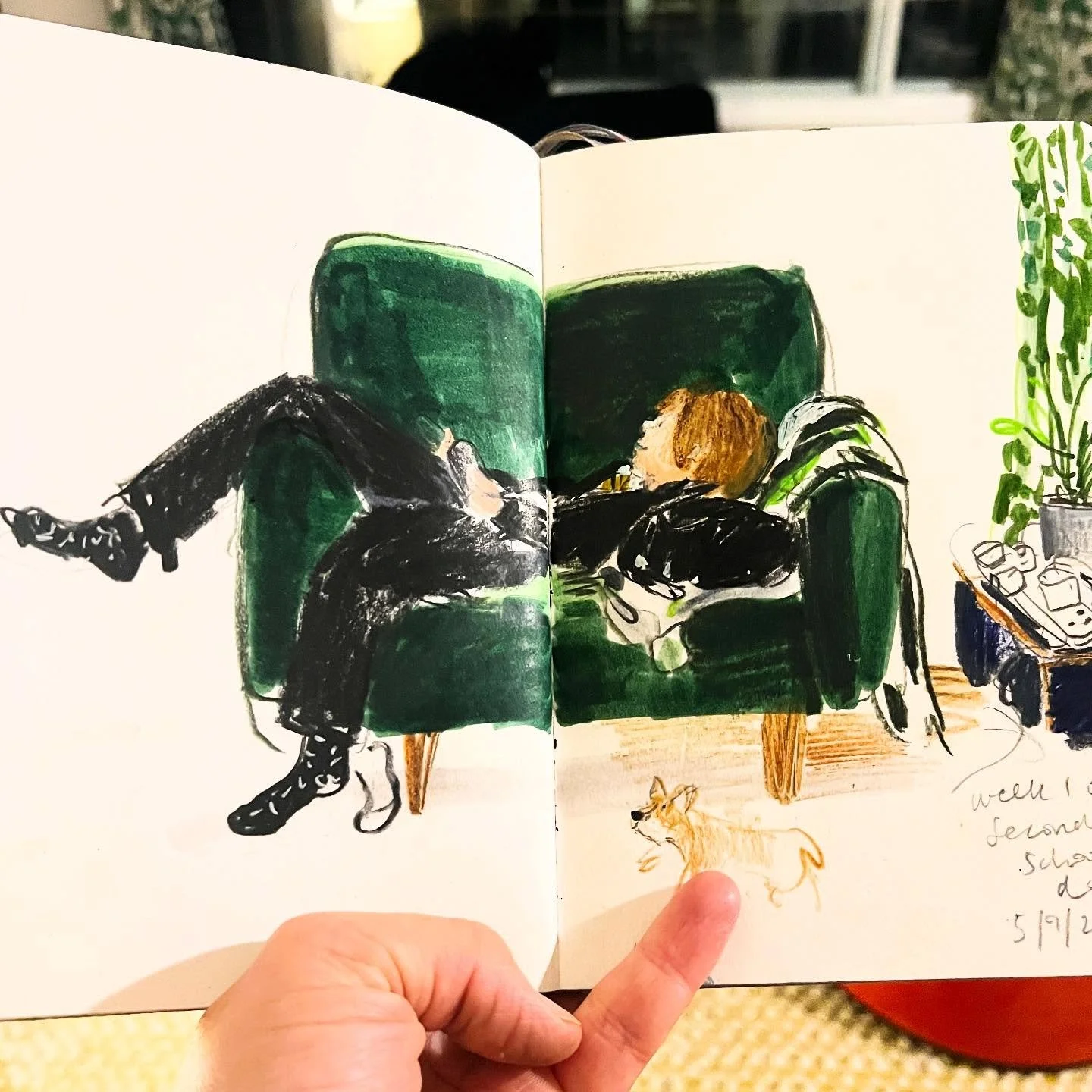 Day 4023: Week one of secondary school, done.

#drawingaday #drawingadaychallenge #illustration #dailysketch #sketchbook #backtoschool #observationaldrawing