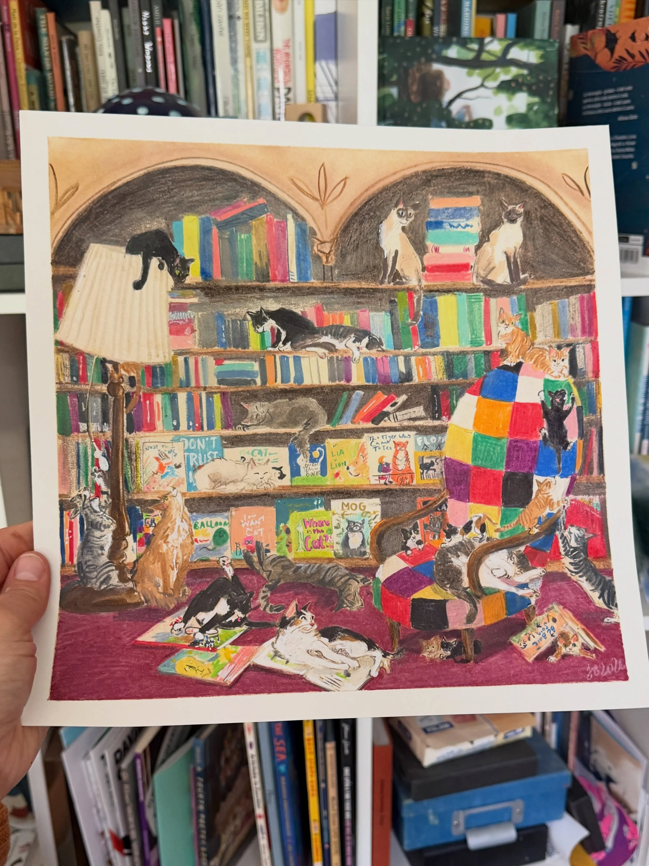 I&rsquo;m very happy to say that this original drawing is part of @andersenpress &rsquo;s 50th Anniversary charity art auction.

You can bid on this piece, and 49 others by Andersen Press illustrators, at www.jumblebee.co.uk/andersenpress50
The aucti