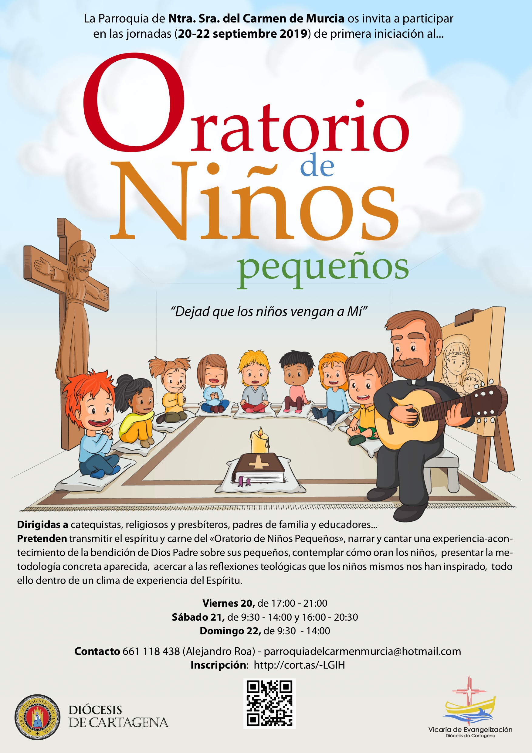Jornadas de Iniciación al Oratorio de Niños Pequeños