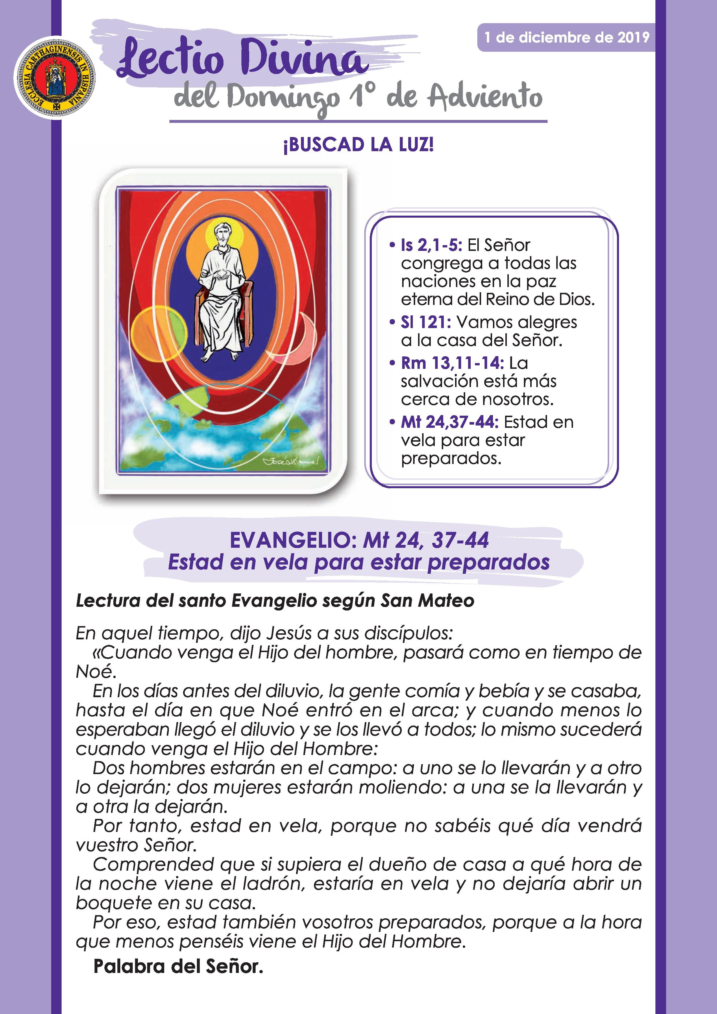 ADVIENTO 1º - Ciclo A 2019