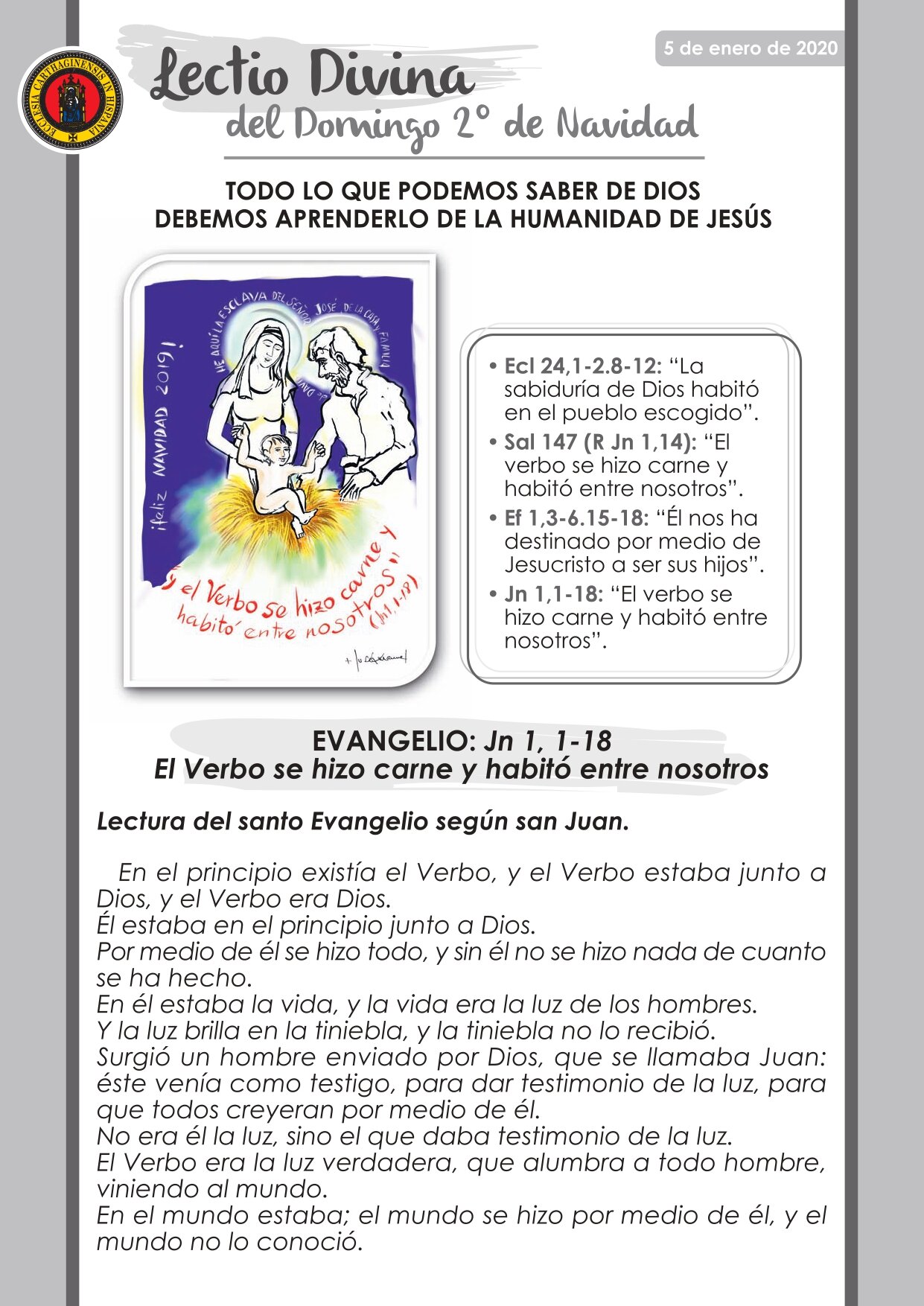 LD Sagrada Familia 2019 - ciclo A