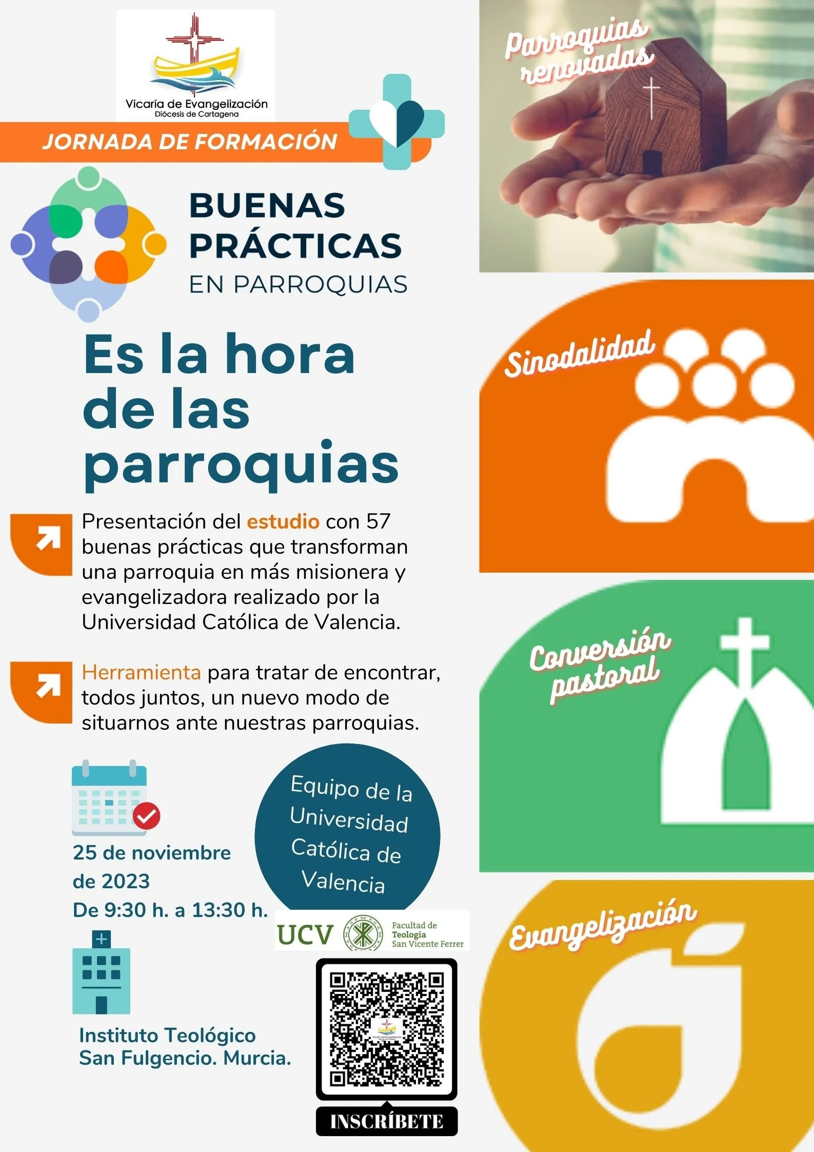 Jornada de formación "Buenas prácticas en parroquias"