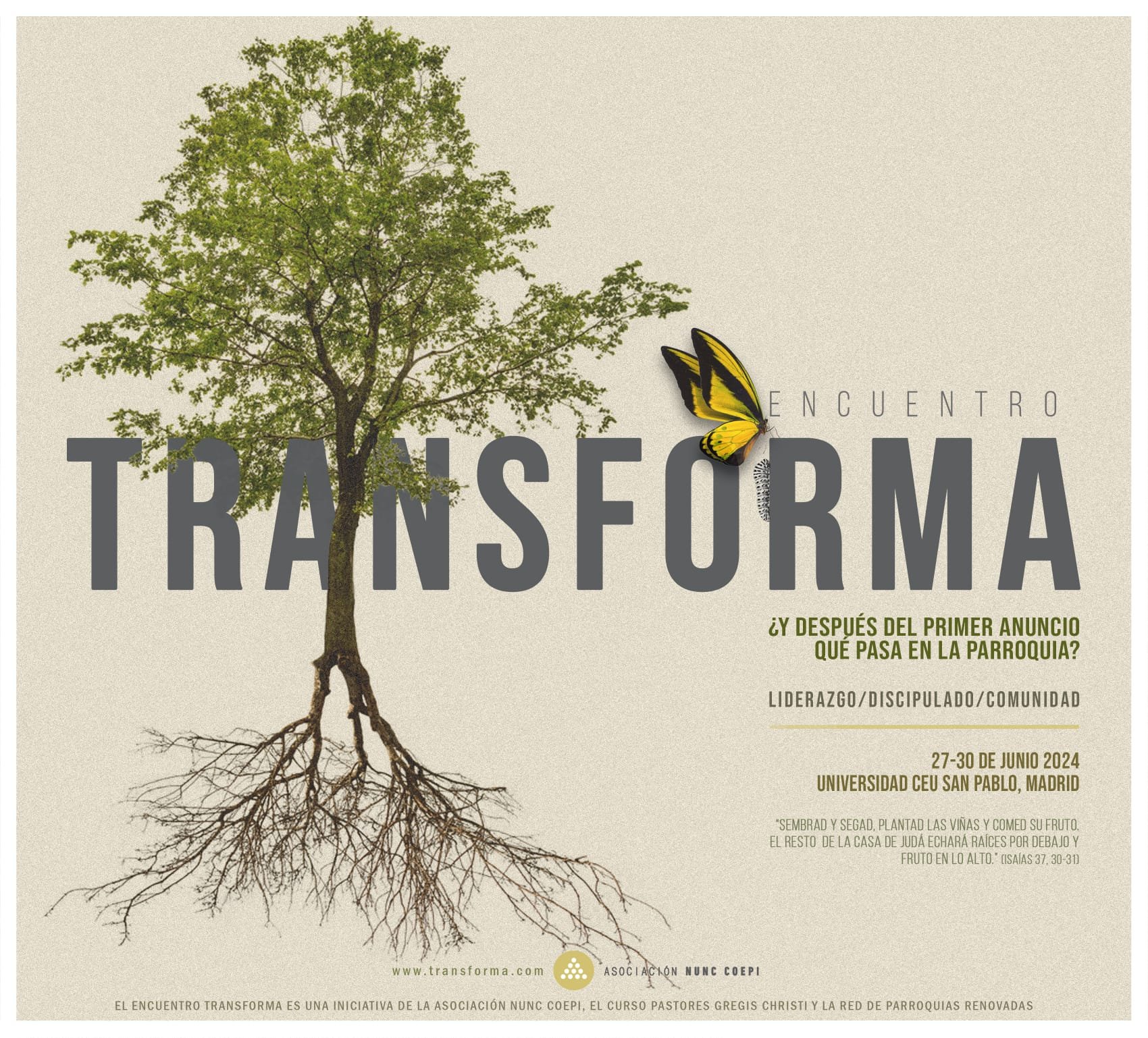 Encuentro Transforma en Madrid del 27 al 30 de junio de 2024