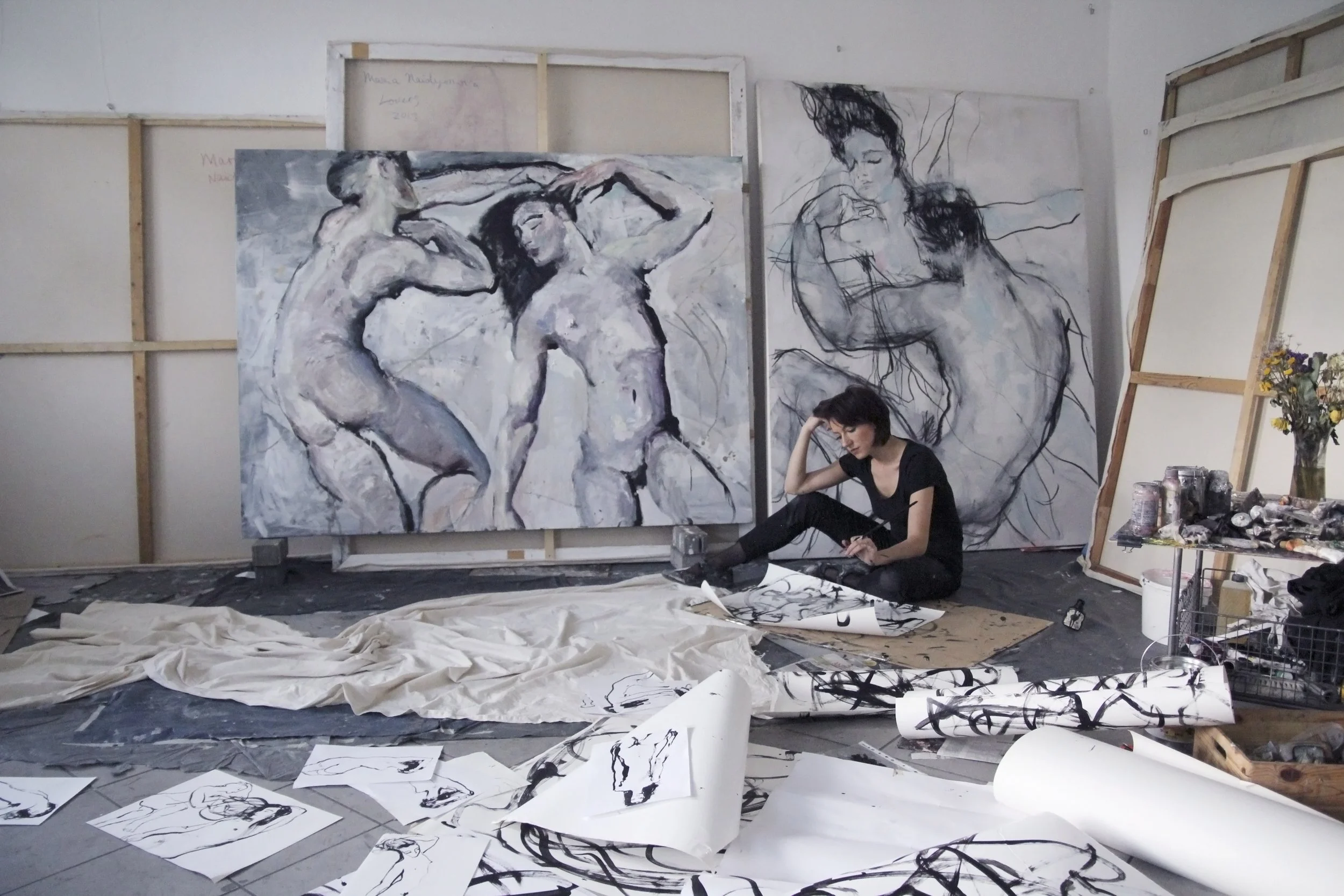 Maria Naidyonova interview in Les Nouveaux Riches Magazine