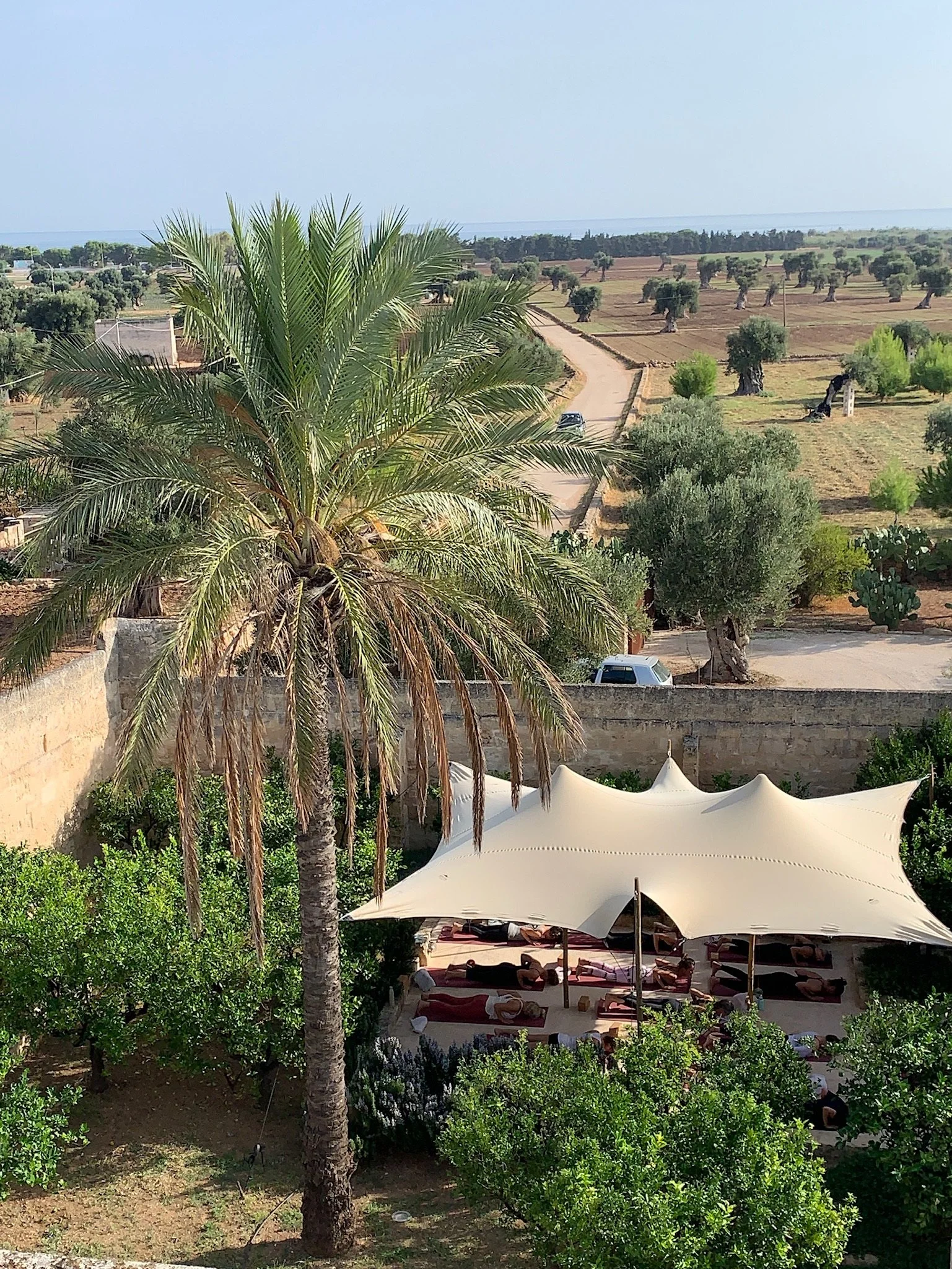 Yoga- &amp; meditationsretreat på Masseria Schiuma i Puglia, Italien 24.-31. maj 2025