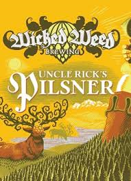 Wicked Weed uncle Rick's Pilsner.png