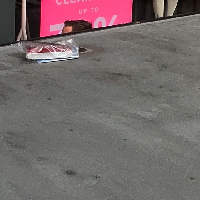 Same book in a bag, different stop