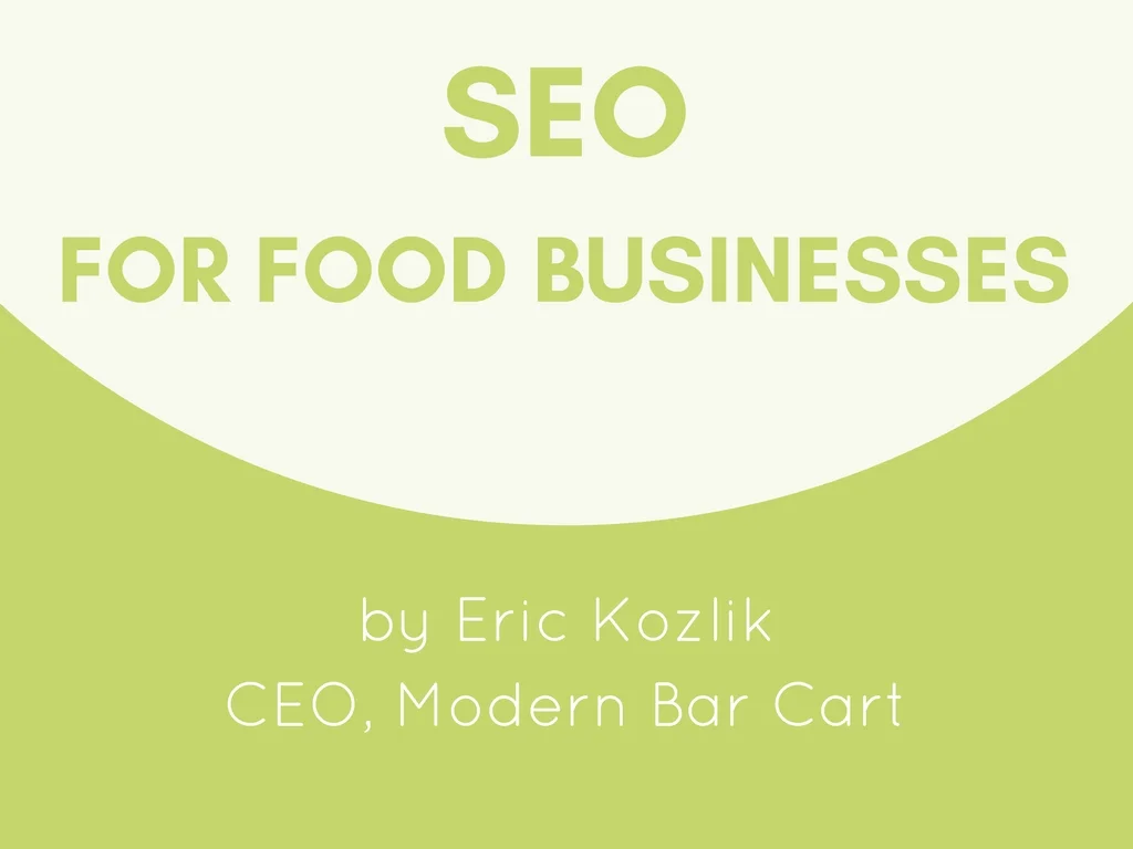 SEO For Food Businesses