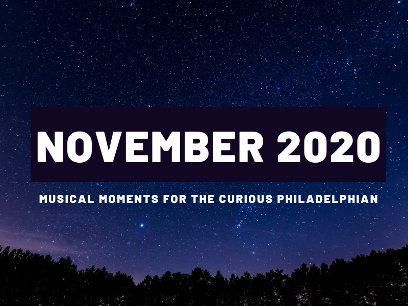 Philadelphia Music Roundup - November 2020