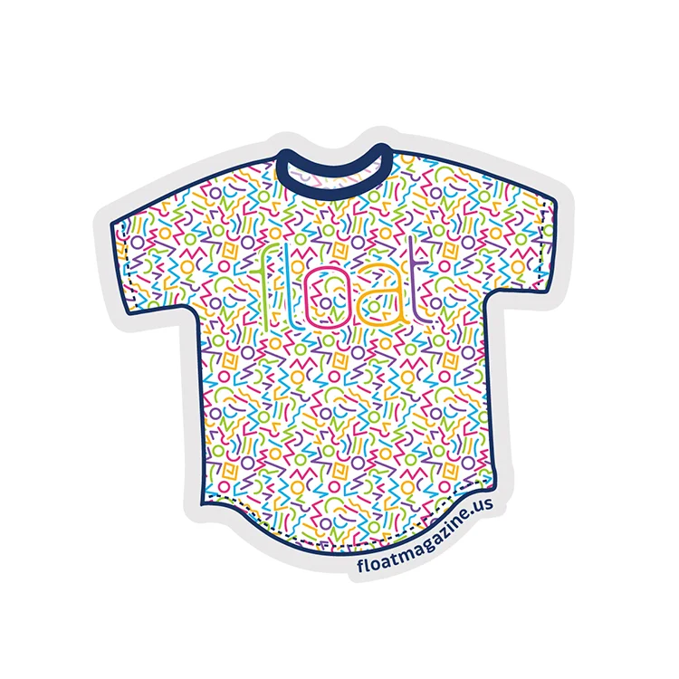 Float Magazine 80s Shirt Magnet