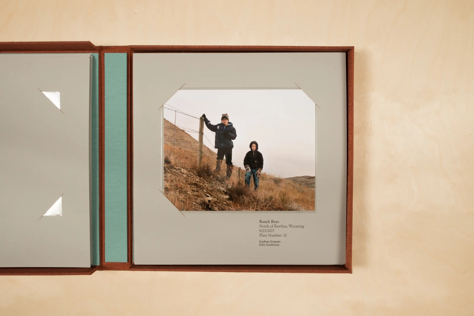 ‘Carbon County ‘Portfolio Box published by Zatara Press