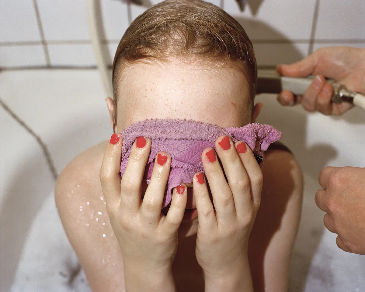 3X1, Helena in bath, 1998 - Selected works from Nicolai Howalt / Courtesy:  Martin Asbæk Gallery, Denmark.  Brucesilverstein Gallery, US.  Galerie Maria Lund, France.