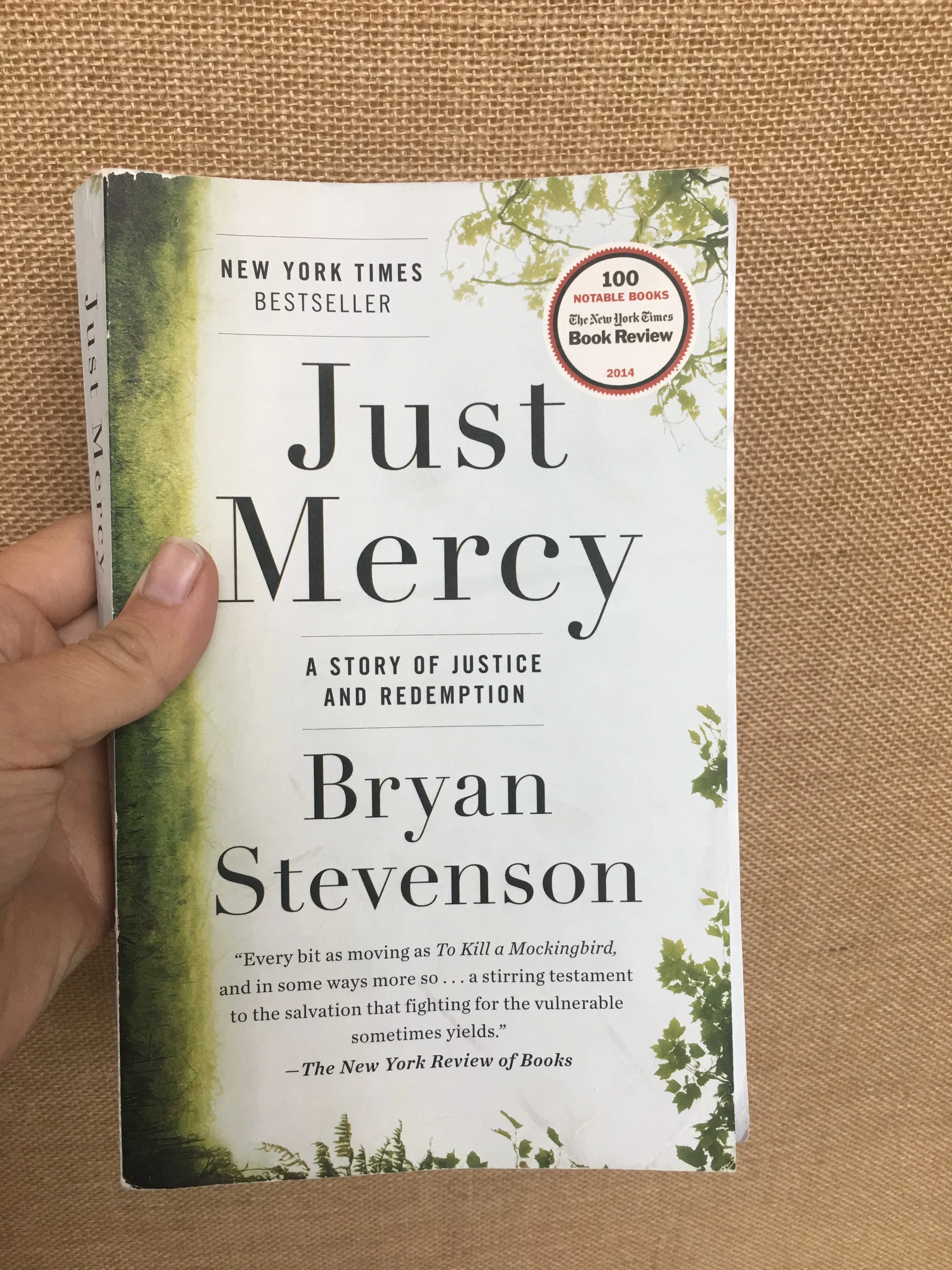 Bryan Stevenson. Proximity. And Hope.