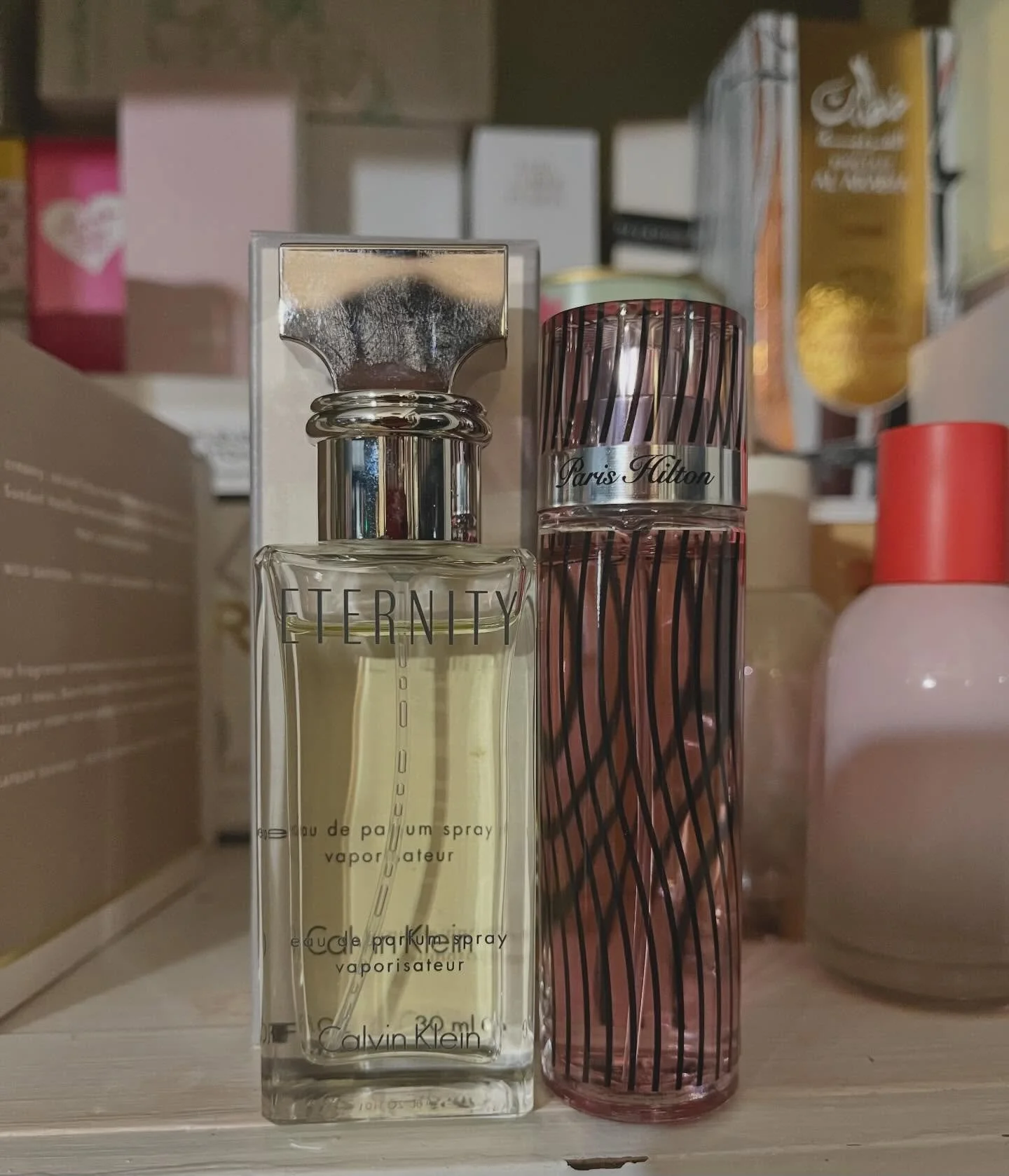 Layering perfumes is where the magic lives.

Today I layered Paris Hilton with Eternity by Calvin Klein and somehow unlocked:
✨ nostalgia
✨ confidence
✨ &ldquo;don&rsquo;t ask me what I&rsquo;m wearing&rdquo; energy

Inspired by @itsmamacookie becaus