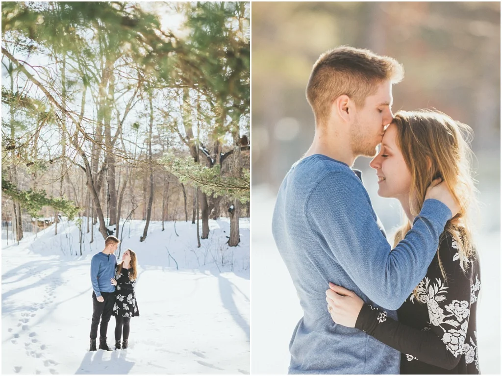 Jillian And Steven Winter Stony Brook Engagement Session Larkin