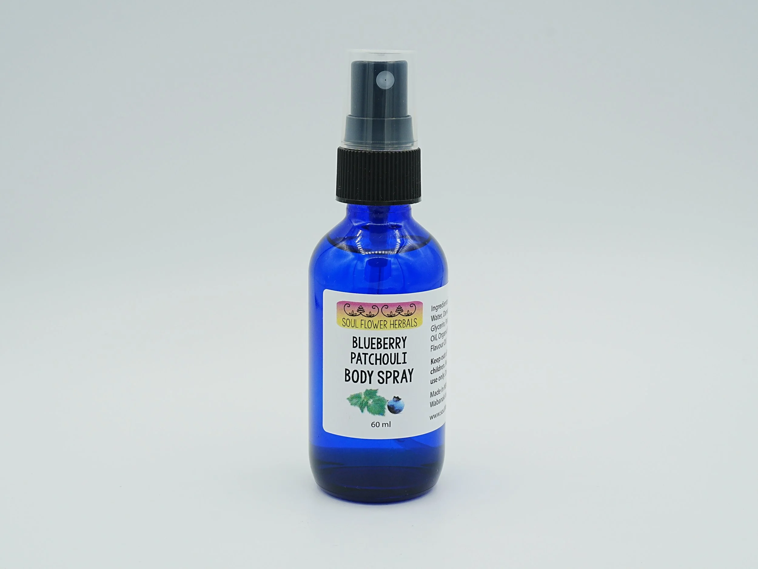 Blueberry Patchouli Body Spray
