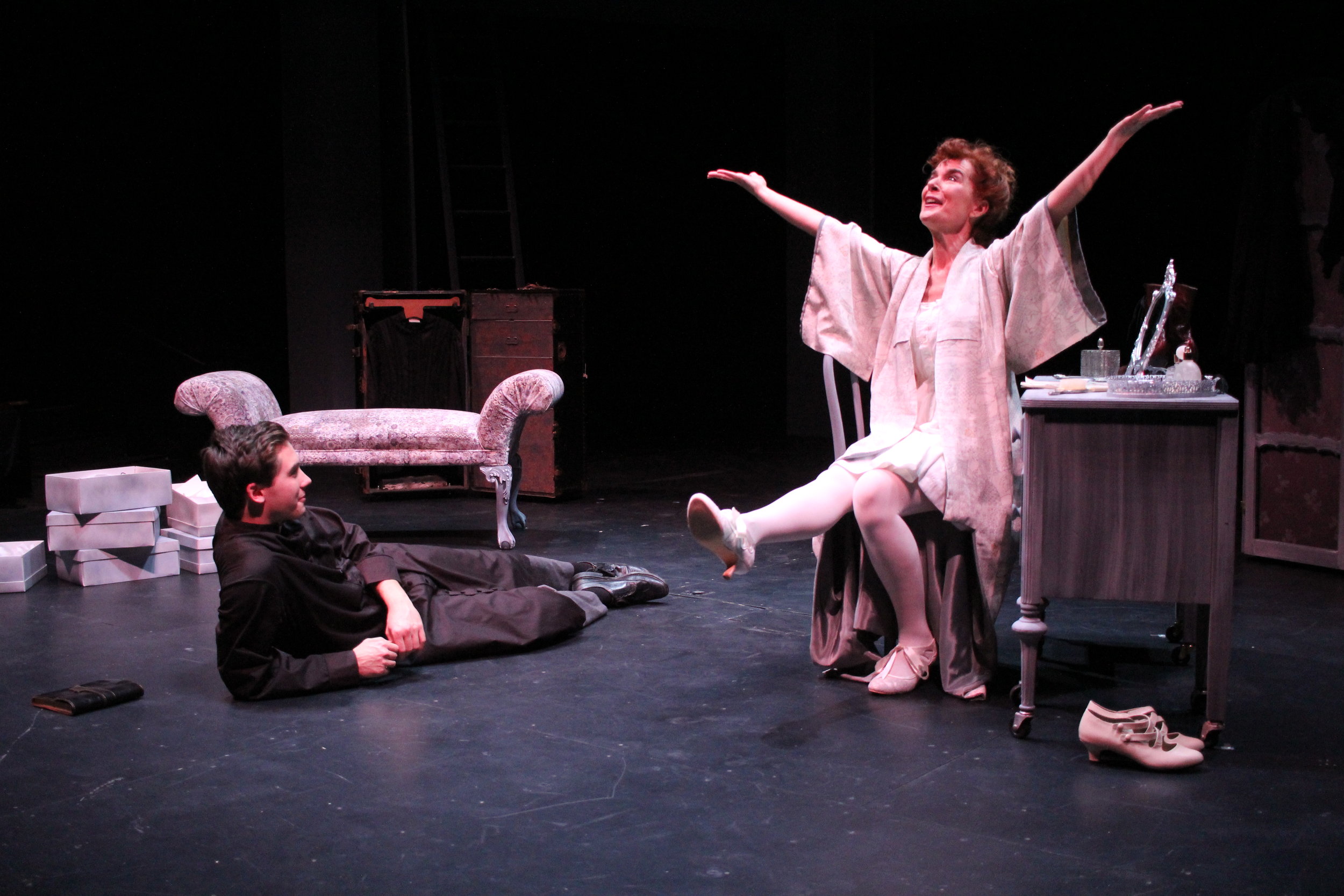 Sarah Bernhardt at the Theatre