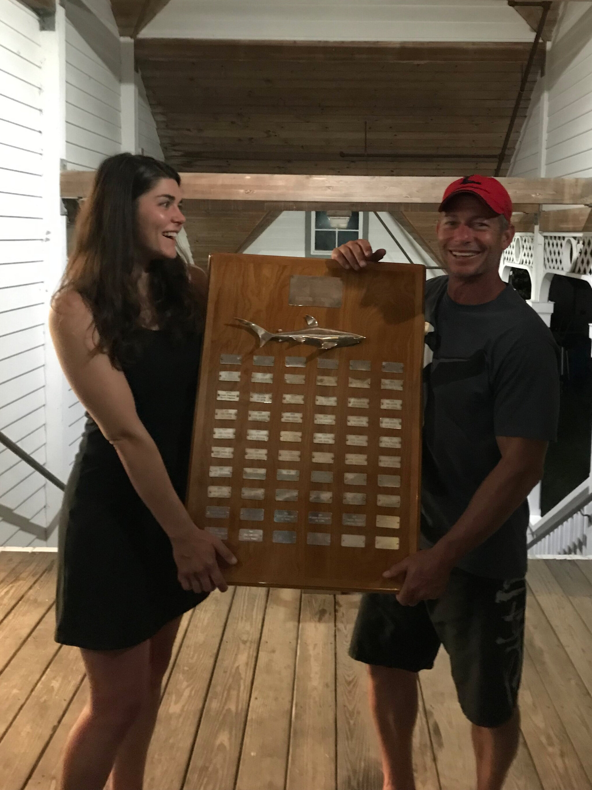 Selena Perrin and Dom Simonetti, 2018 and 2019 Shark National Champions!