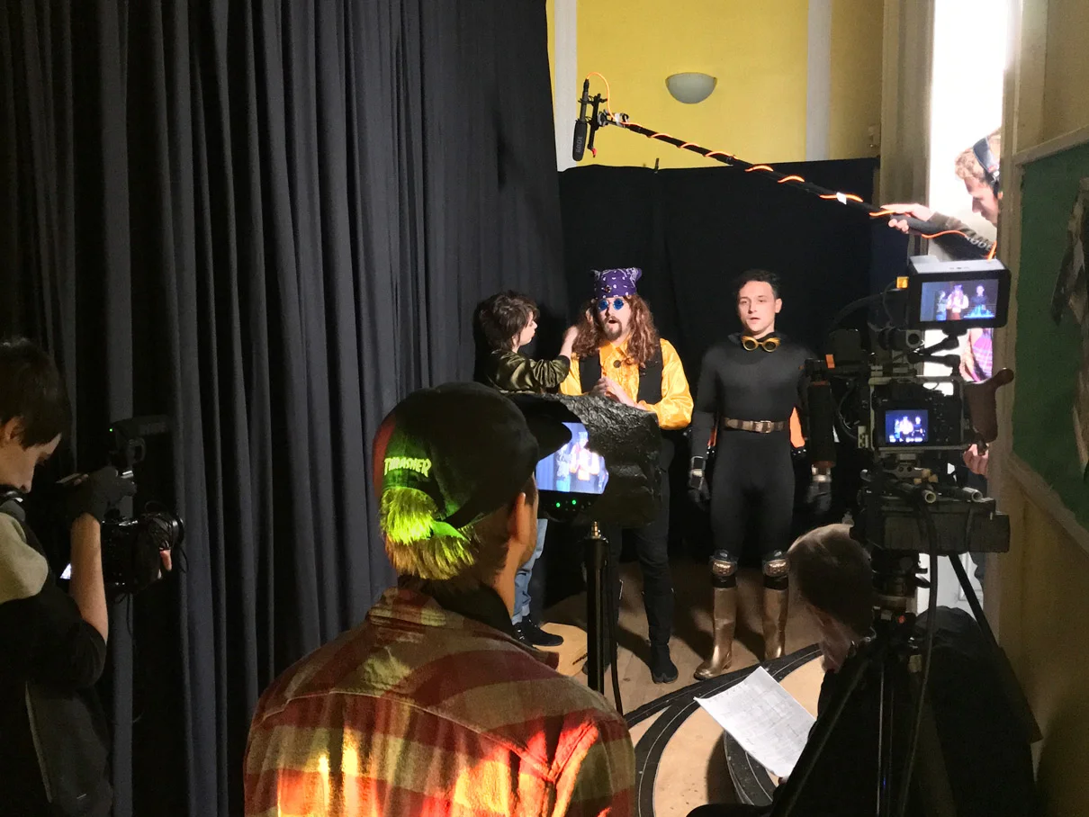 Behind the scenes of The Film Look Day 3 of Backstage