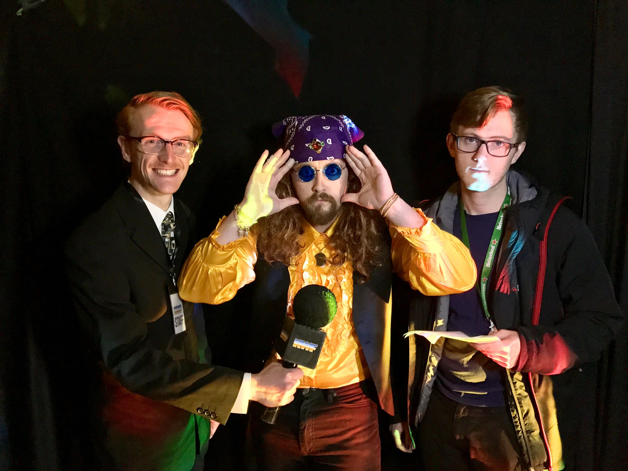 Behind the scenes of The Film Look Day 3 of Backstage - Robert Carr - Liam Angus - Richard Scott