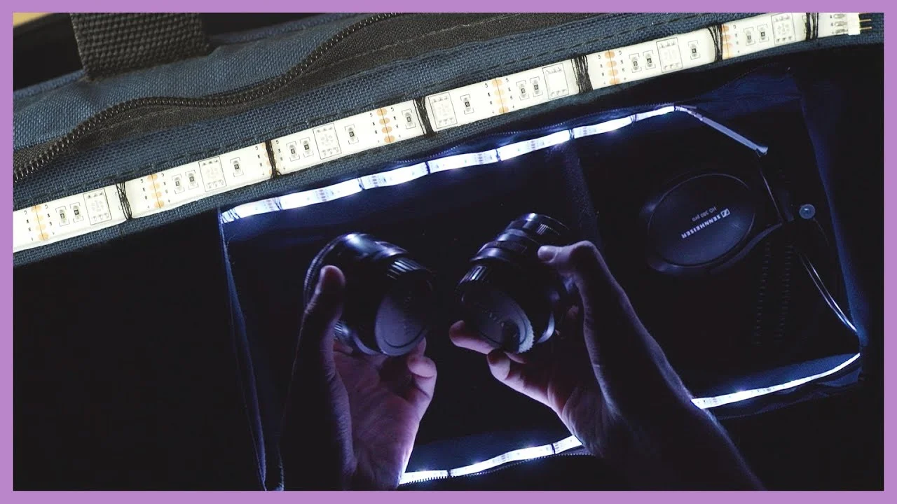 Light up your camera bag