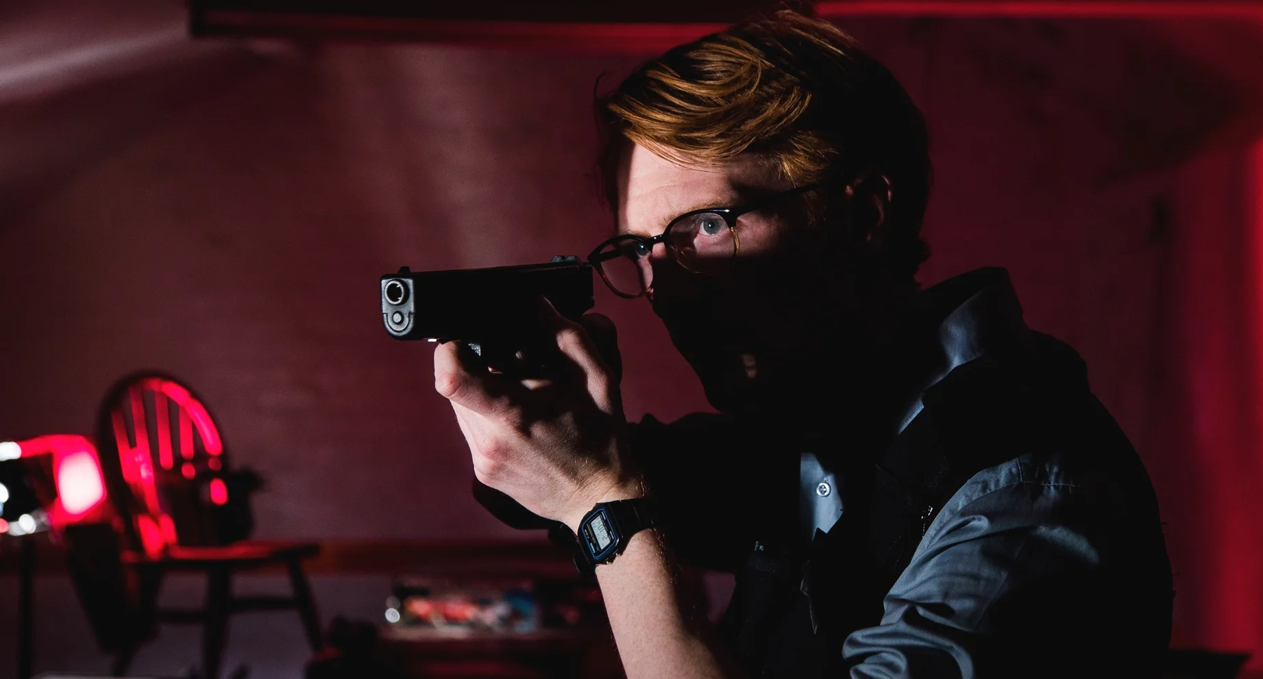 Get Better Looking Gunshots in the Dark