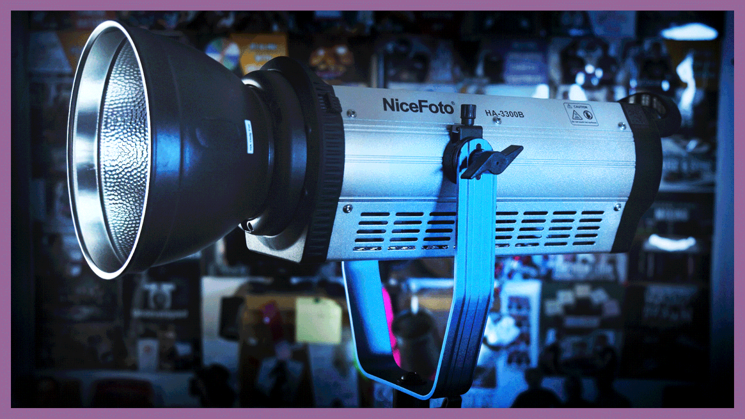 Aputure 300D Alternative? | NiceFoto HA-3300B Review — The Film Look.