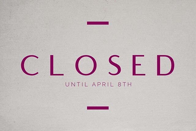 We will be contacting any scheduled clients during this time. If you have any questions in regards to an appointment, your hair, products or just want to say hi!, feel free to reach out! 
We want everyone to stay healthy and safe so we can get back t