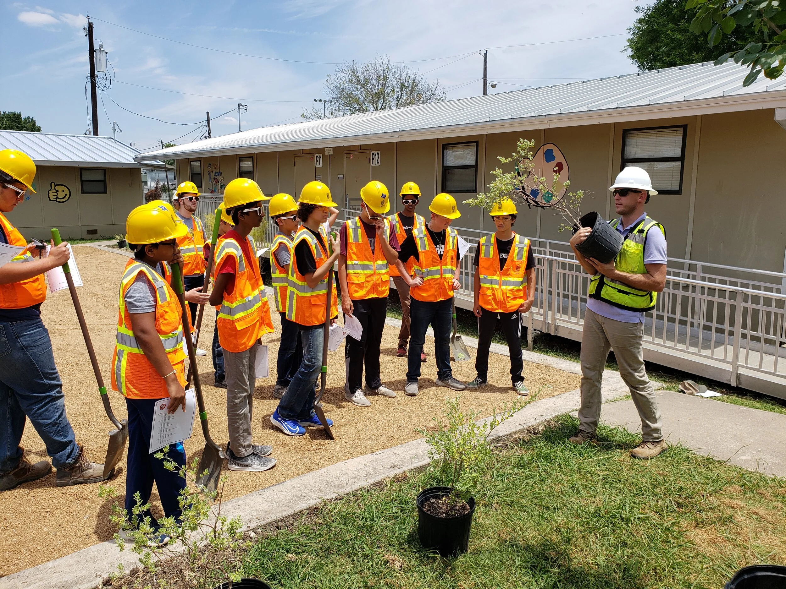 2019 DAY 5 Striping, Landscaping, and Finished Court — RANGER Academy