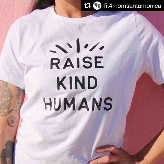 ❤️ #Repost @fit4momsantamonica  @fit4mom_sfvnela @fit4mom_arlingtonalexandria
*** Raise Kind Humans⁣
⁣
Teach them how to love.⁣
Show them how to listen.⁣
Guide them on how to deal with fear and uncertainty.⁣
And correct them if they&rsquo;re treating