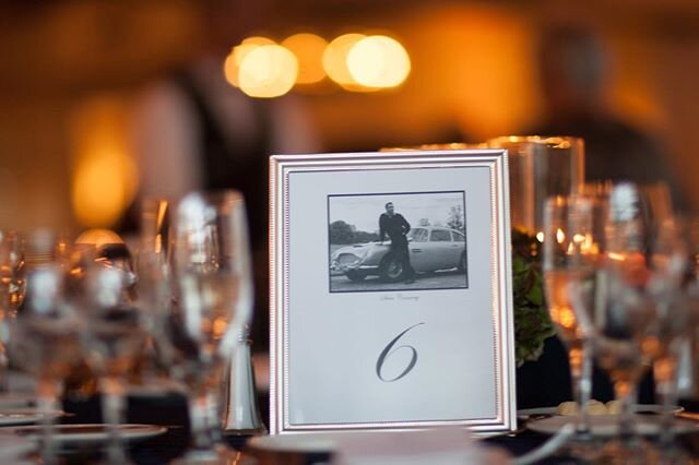 Hollywood and Cars have always been something that @therealsullyestate and I have a love for. Even our wedding table #s showed that ❤️ #SeanConnery #10272012