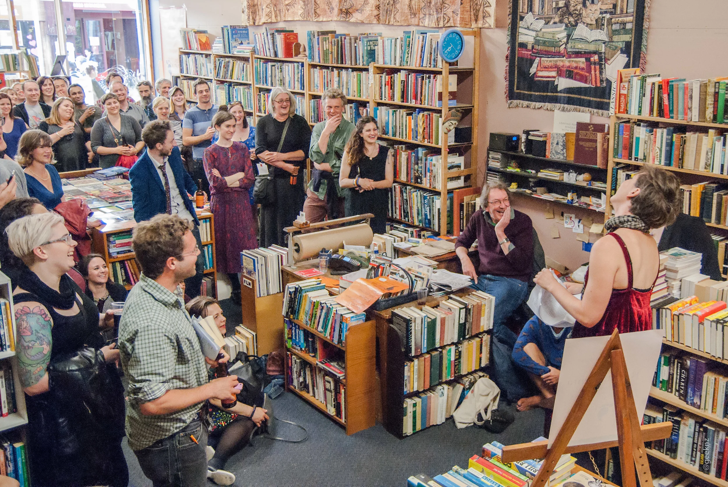 Crawling the streets of Wellington – LitCrawl makes literature accessible 