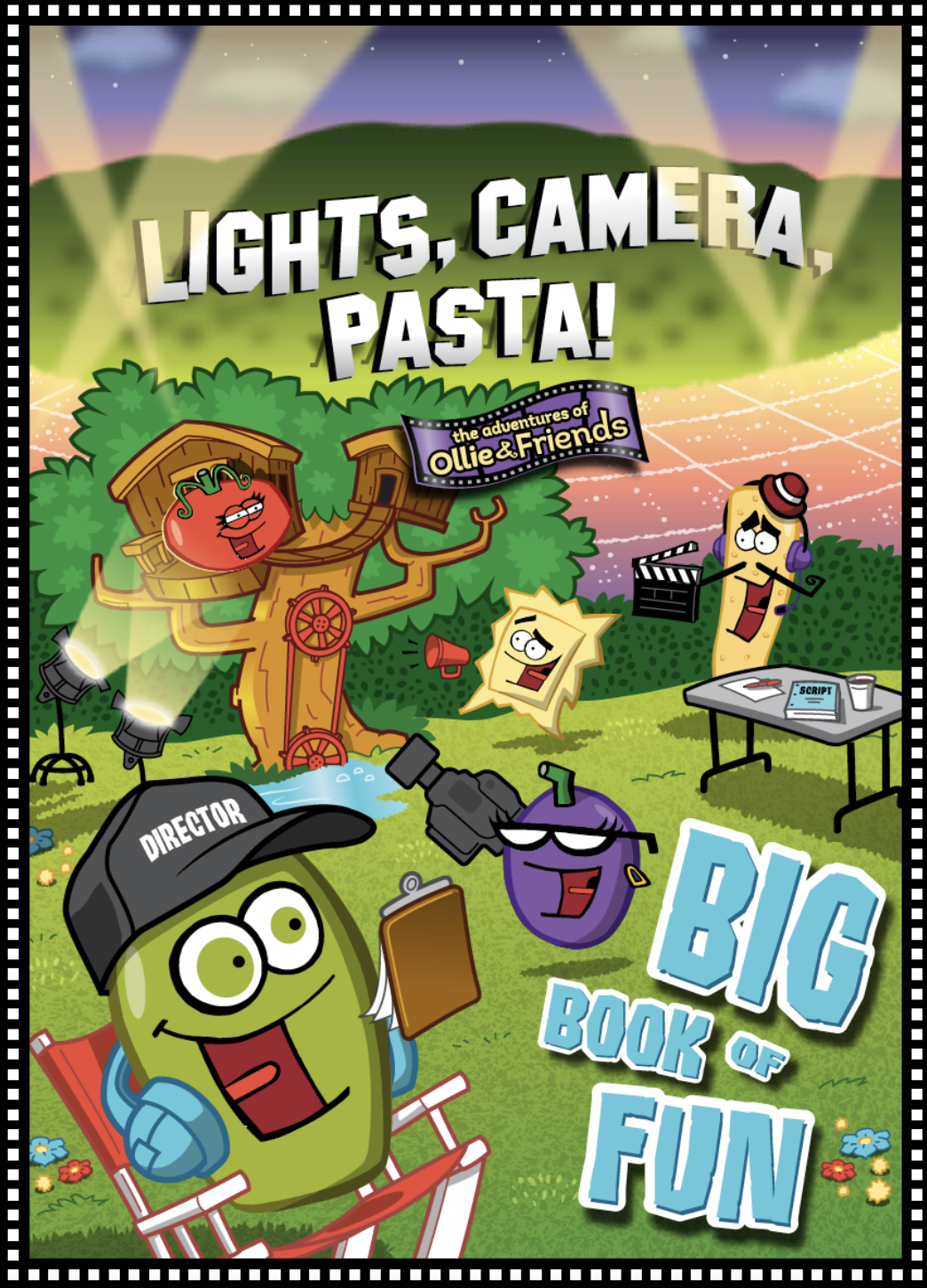  Client: Olive Garden, Kids Menu and Coloring Book  Agency: Push  Illustrator: Kenny Kiernan (Mendola Artists) 