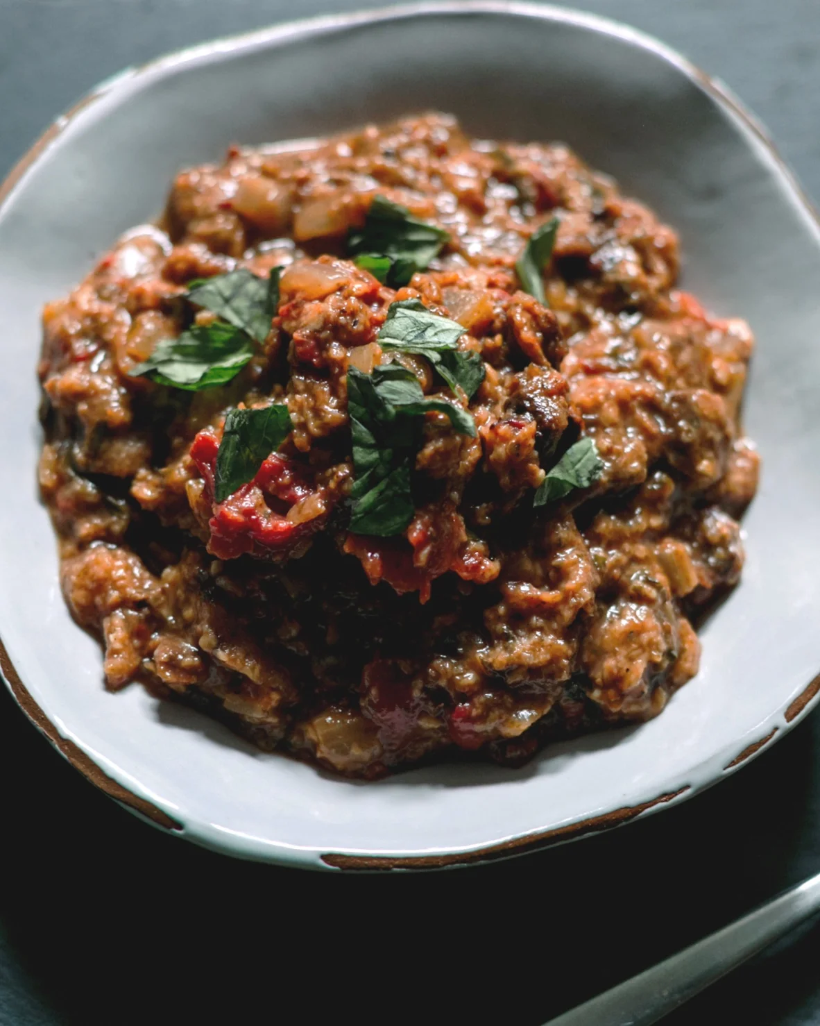 Pappa Al Pomodoro with Seaweed