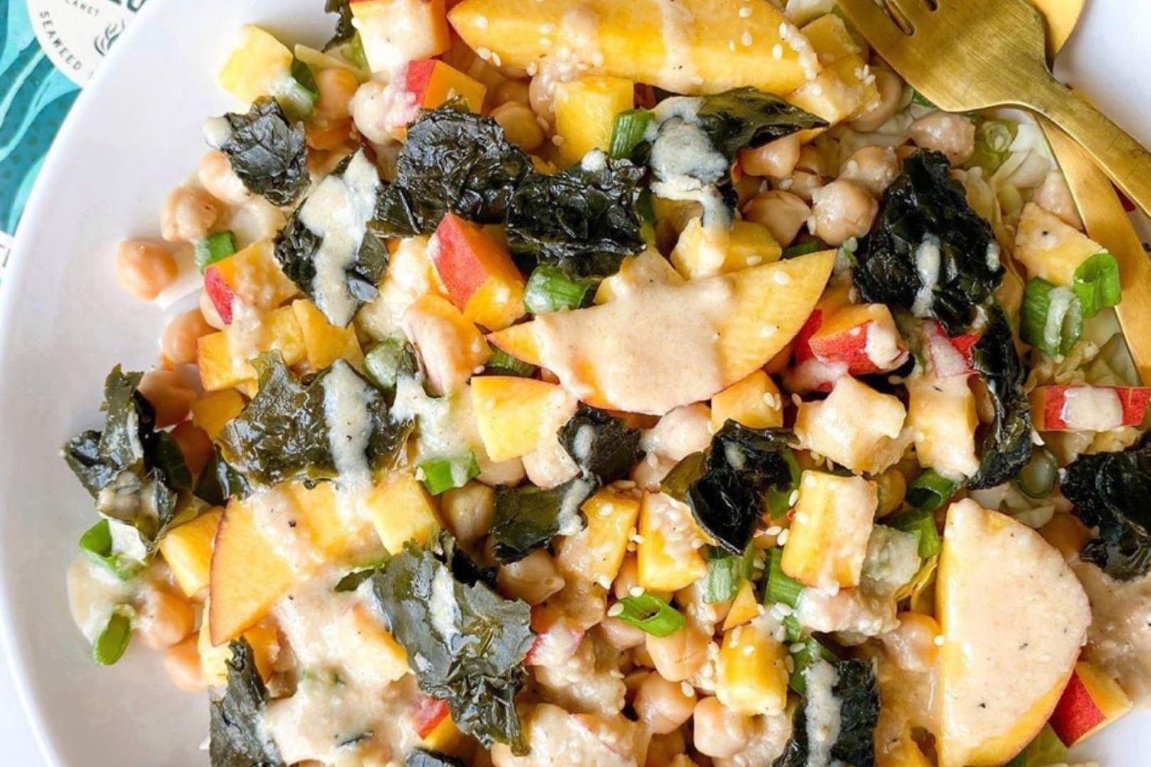 Sesame Ginger Chickpea Salad