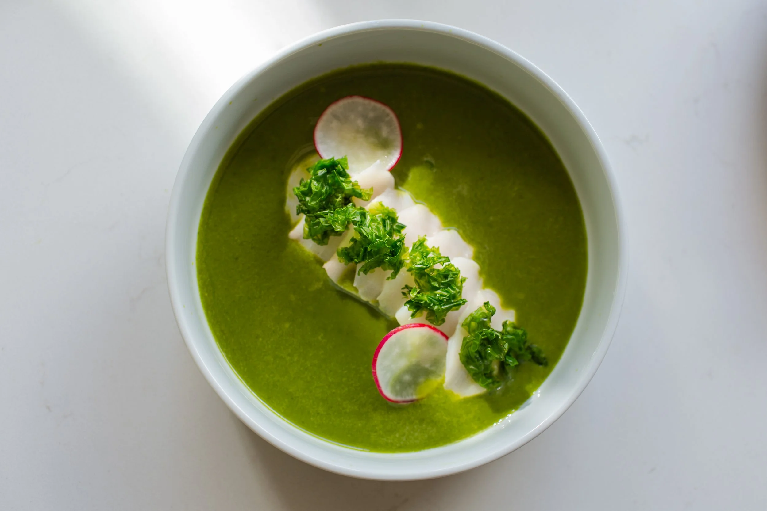 Sea Lettuce Aguachile Verde de Pescado