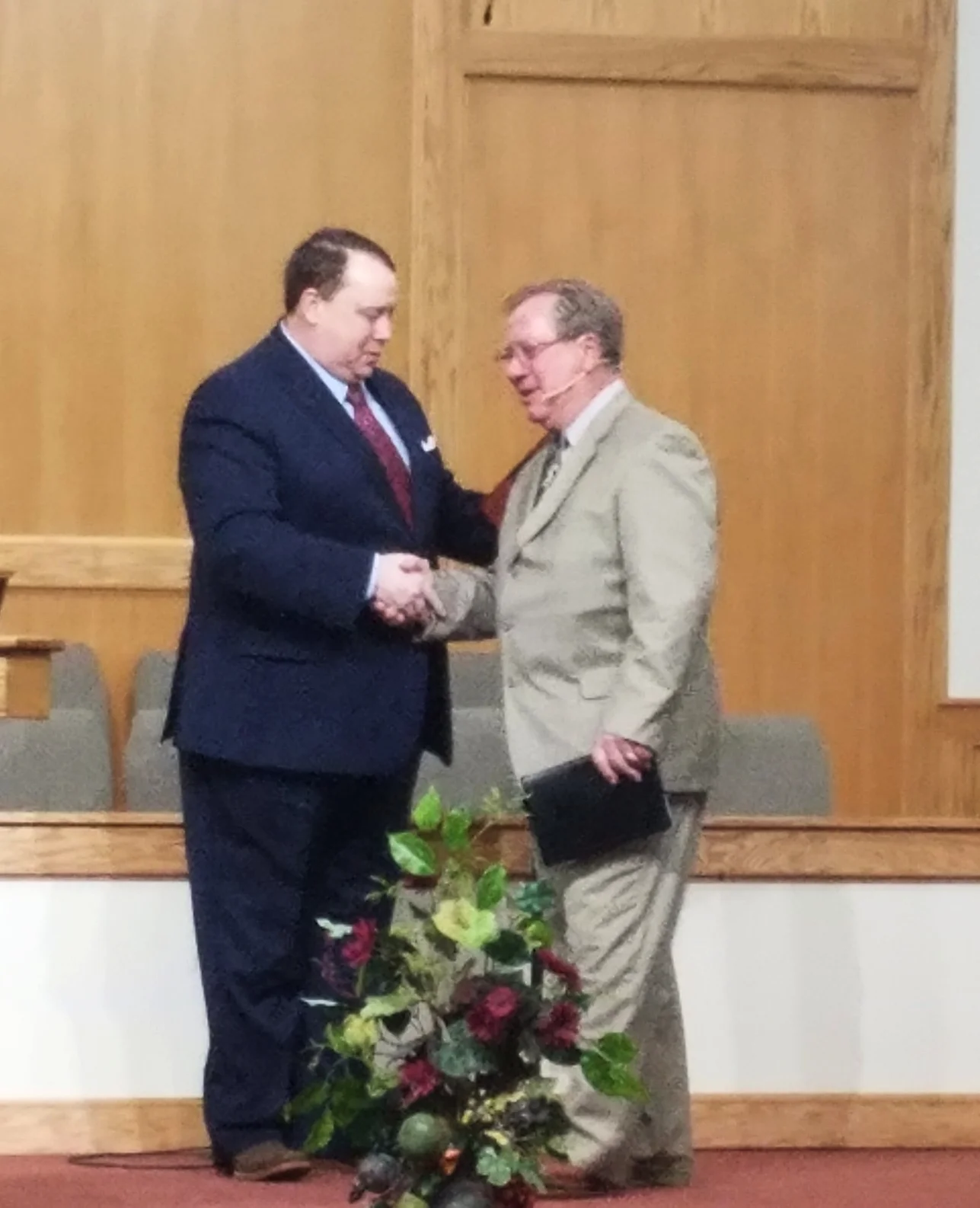 Bro. Wayne is honored as our pastor emeritus.