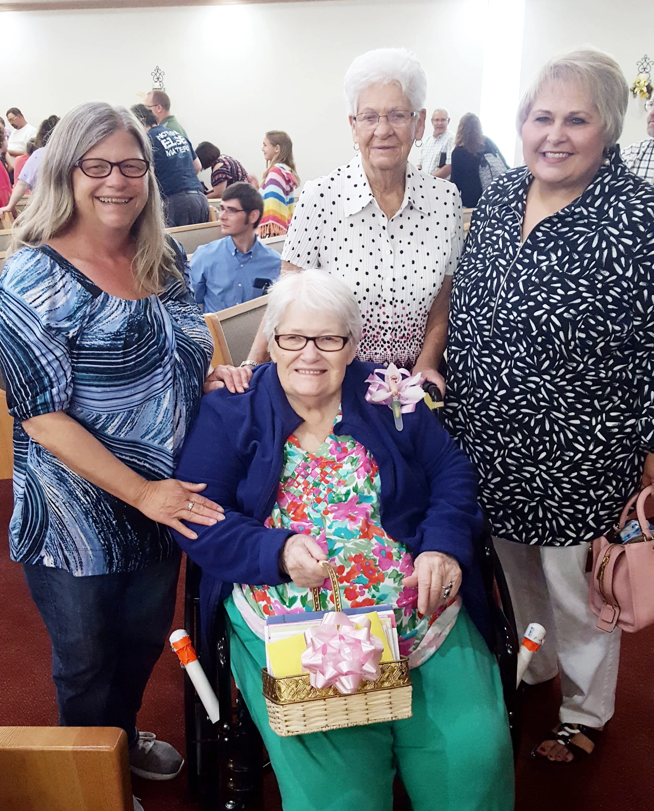 Wilma Wells and Family