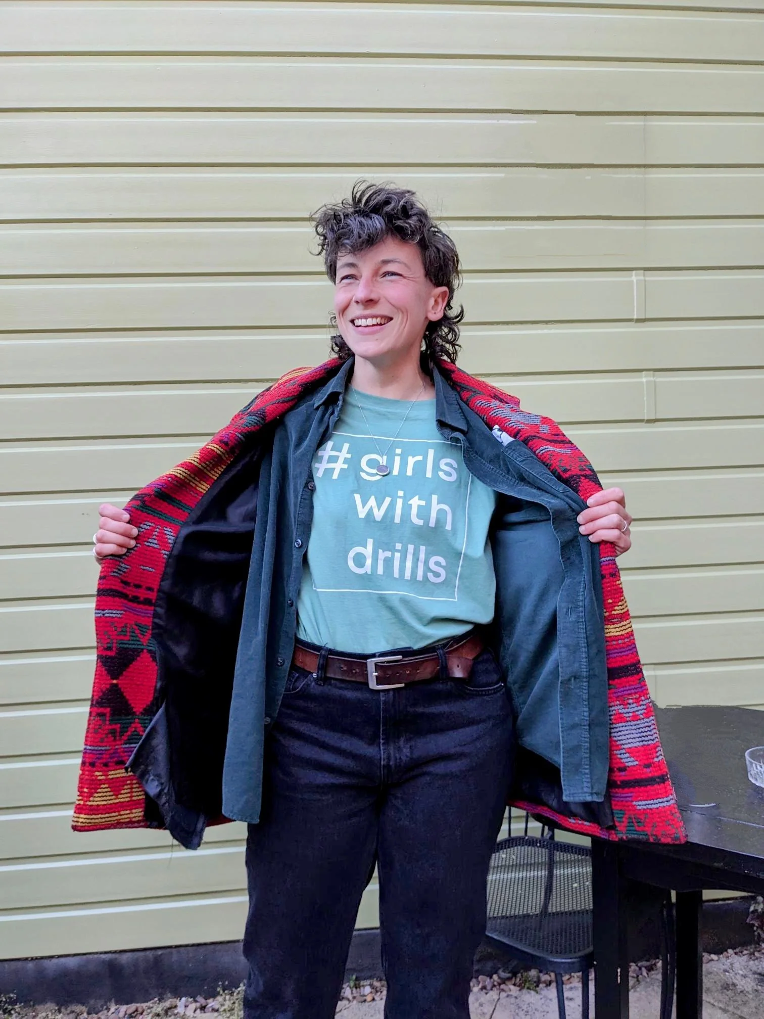 #girlswithdrills Organic Cotton T-shirt