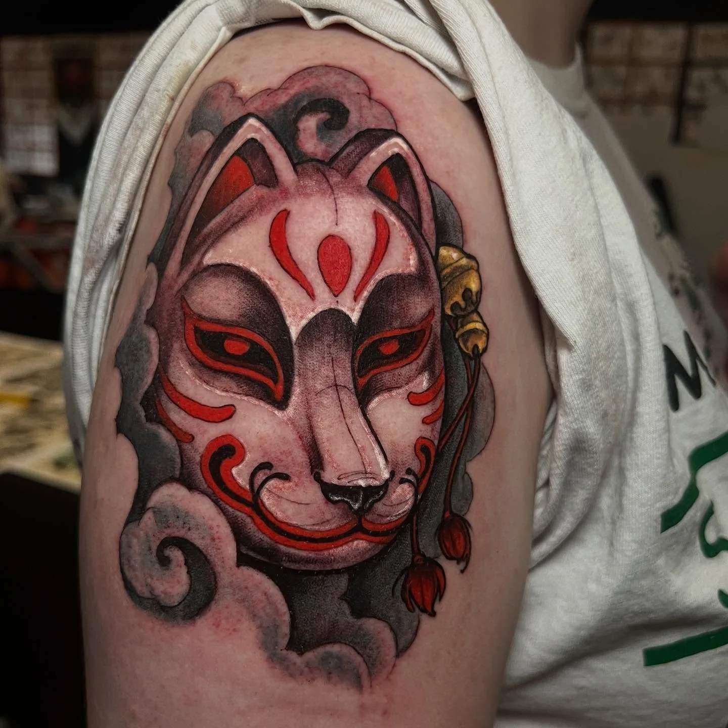 A fun weekend doing a bunch of fun (and mostly first) tattoos!! Thanks to everyone that came, big thanks to @bombsawaytattooexpo for hosting such a fun event, and as always, thank you @deadlynorthsupply  for kicking ass, and always having what we nee