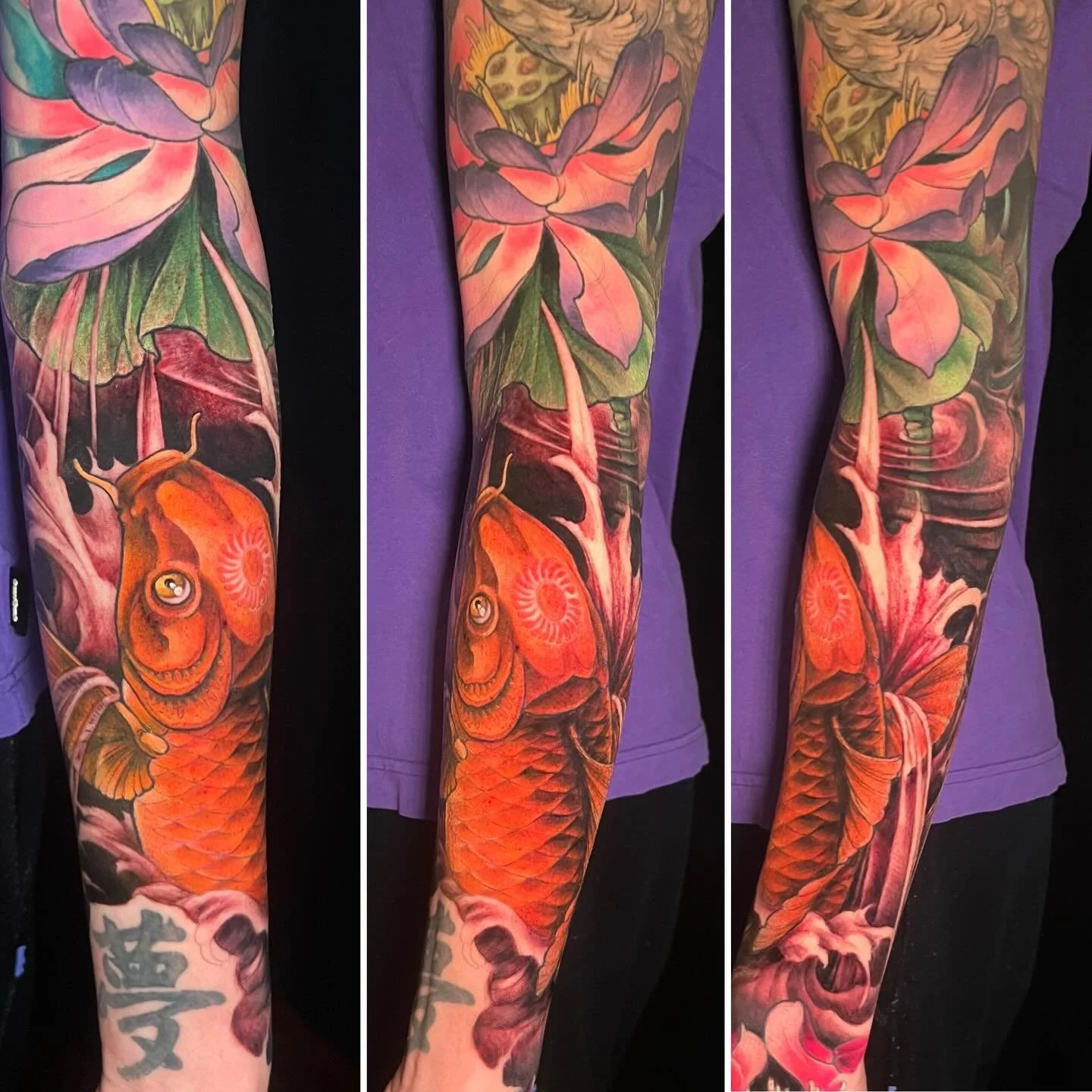 Here&rsquo;s a lovely little one on a lovely lady. 

#tattoo #colortattoo #koitattoo #yeg