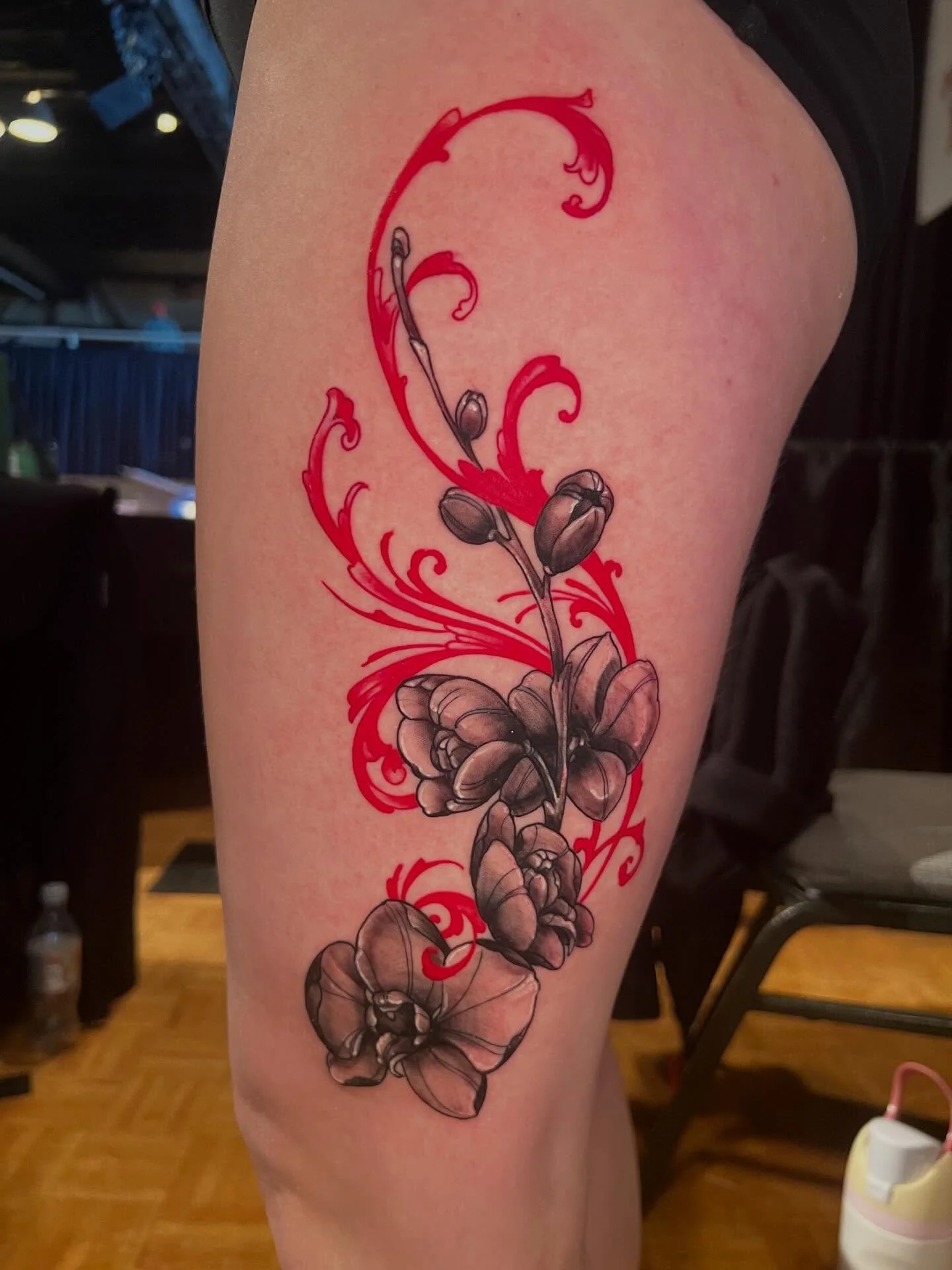 So happy I finally got to do this one out of my old sketches. Everything finds its home one day 💕

#flowertattoo #orchids #yegtattooartist #beautifulflower