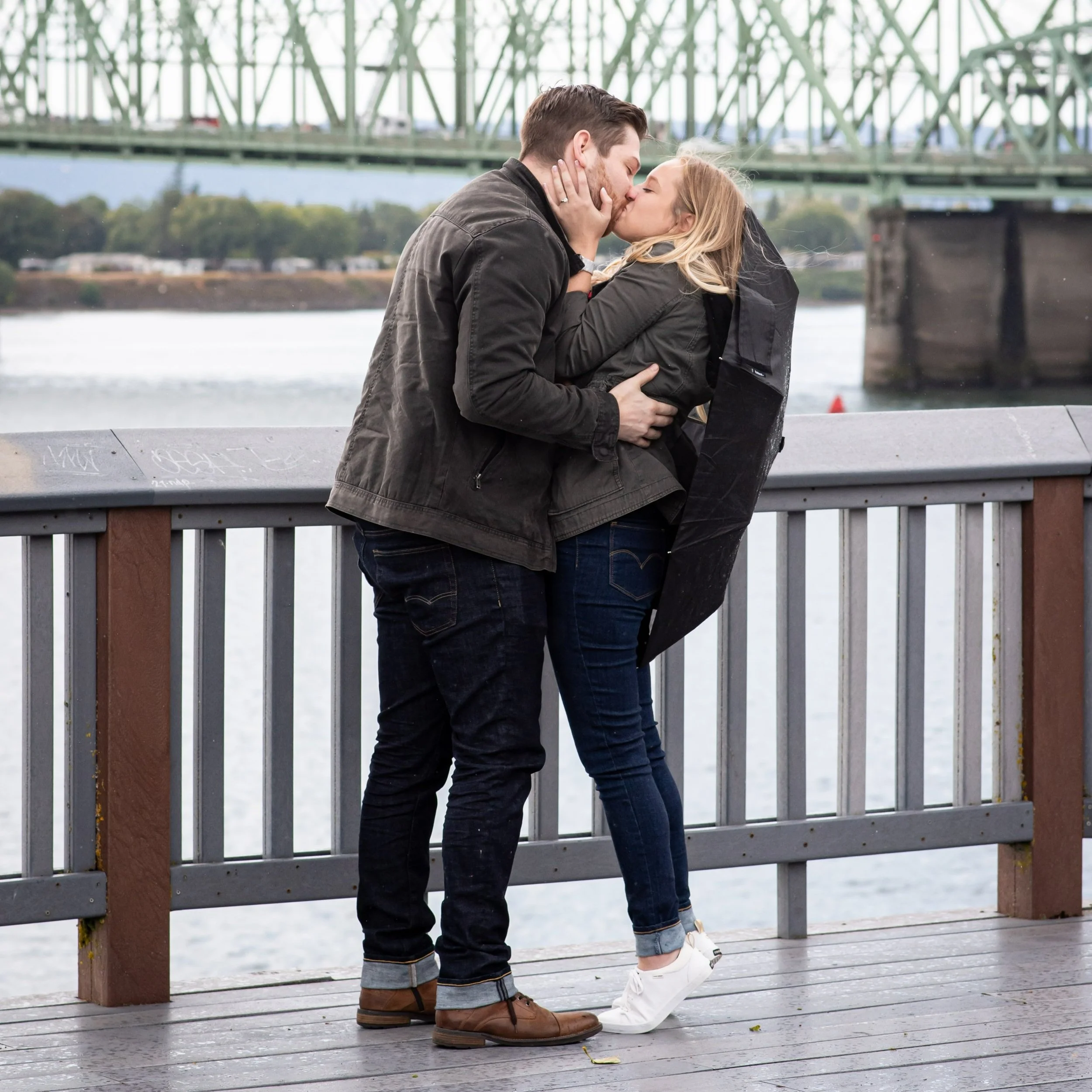 Proposal AND a New Puppy?? ~ Engagement Session, Vancouver, WA