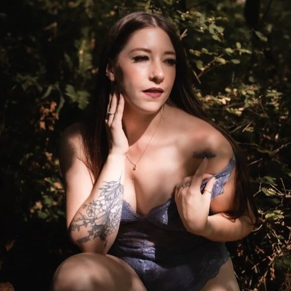 Woods & Waves ~ Outdoor Boudoir Photography ~ Battle Ground, WA